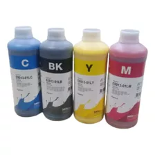 Tinta Inktec Pigmentada Compatible Epson 1 Litro Black C Y M
