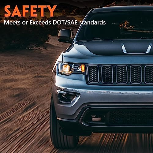 Fione - Para Jeep Grand Cherokee Conjunto De Faros Delantero Foto 3