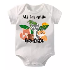 Body Bebe Cumpleaños, Primer Añito, Personalizado Con Nombre