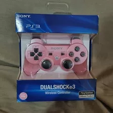 Controle Dual Shock 3 Para Playstation 3 Pink Rosa Lacrado