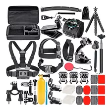 Kit Go Pro Hero, Session,black 4,5,6 50 Accesorios Promocion