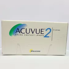 Lentes De Contato Acuvue 2 Grau Cilíndrico 000 Grau Esférico -6,50