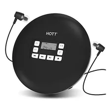 Reproductor De Cd Portátil Hott Cd611t Con Bluetooth