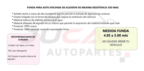 Funda De Auto Afelpada Jod Mag Ford Mustang Foto 6