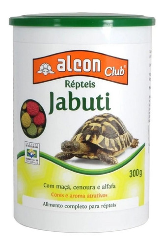 Ração Alcon Club Répteis Jabuti 300g  Full