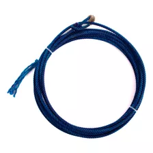 Laço Corda Infantil Precison Ropes 5,5 Mts 3 Tentos Cor Azul