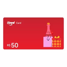 Gift Card Ifood Presente Saldo 50 Barato