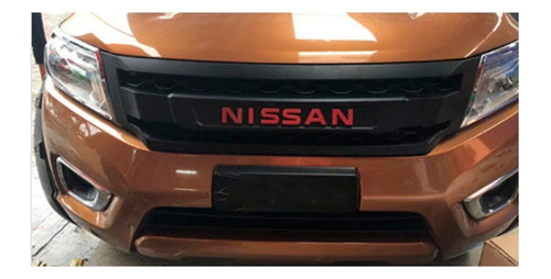 Parrilla Rejilla Frente Nissan Frontier 2016-2020 Logo Foto 3