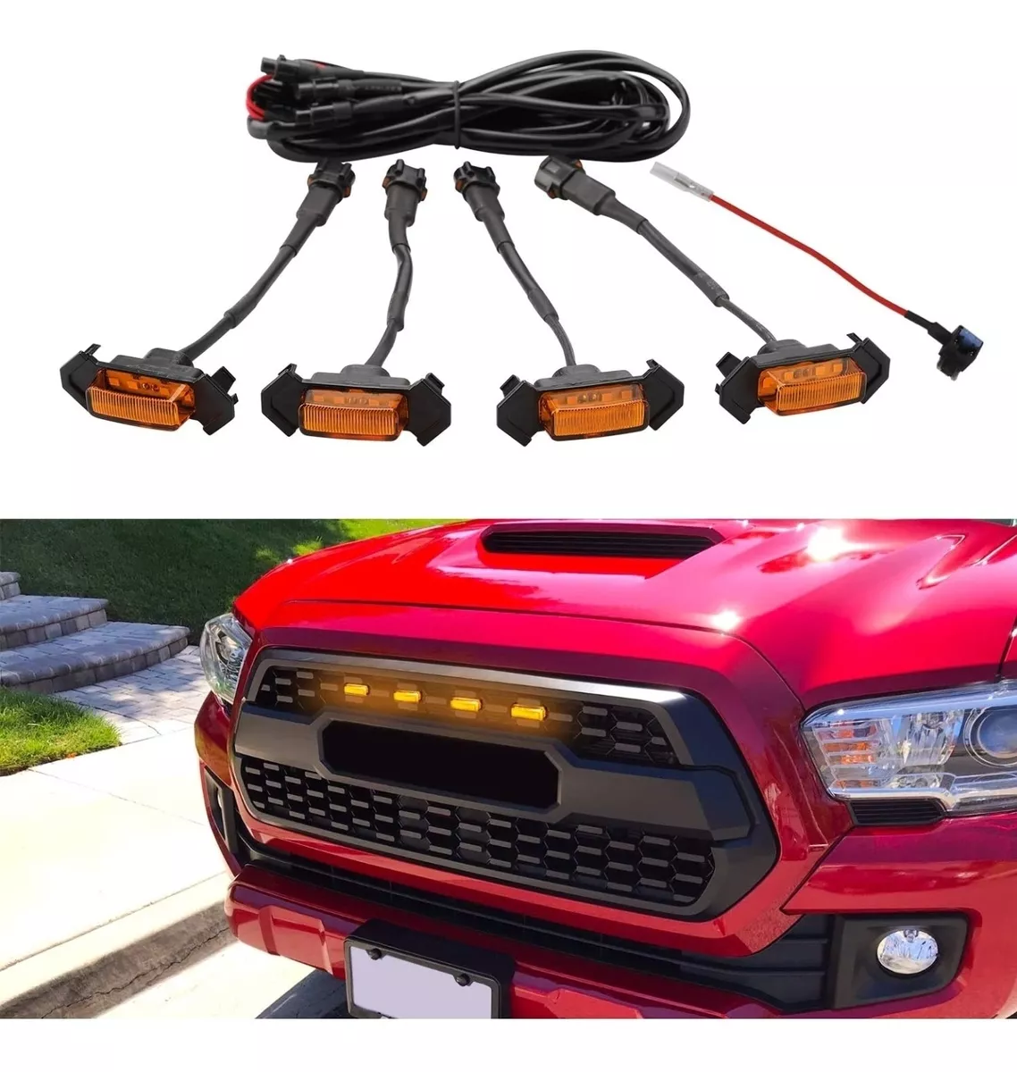 Luces Led Grill Parrilla Toyota Tacoma Hilux 4runner Fortune