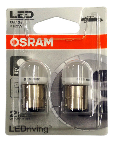 Lampara Osram Led 5107cw 6000k 12v 0.8w Ba15s (r5w)