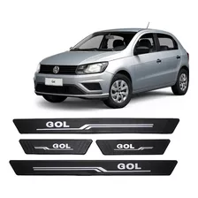 Kit 4 Peças Soleira Adesivo Porta Vw Gol G3 G4 G5 G6 G7