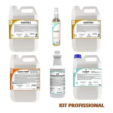 Kit Profissional Limpeza De Estofados Sofás Colchão Tapetes 