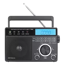 Tr629 Radios Portátiles Am Fm Sw Radio Recargable Retekess