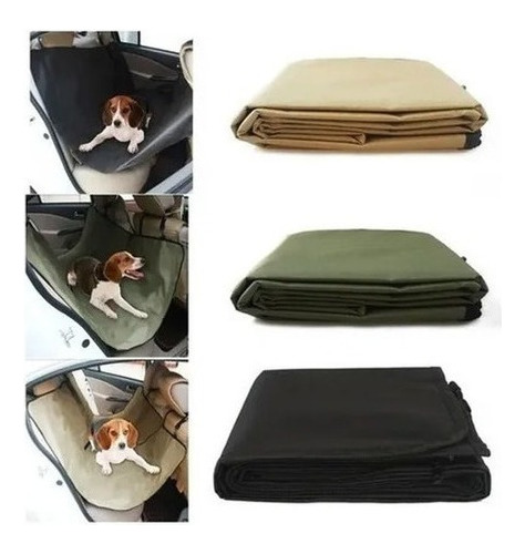 Protector Lona Asiento Auto Para Mascota Pet Seat Cover Foto 4