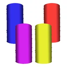 Pack Bandanas Tubulares Diferentes Colores - 4 Bandanas