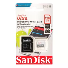 Cartao Micro Sd Memoria Sandisk 128gb Ultra Classe 10 Origin