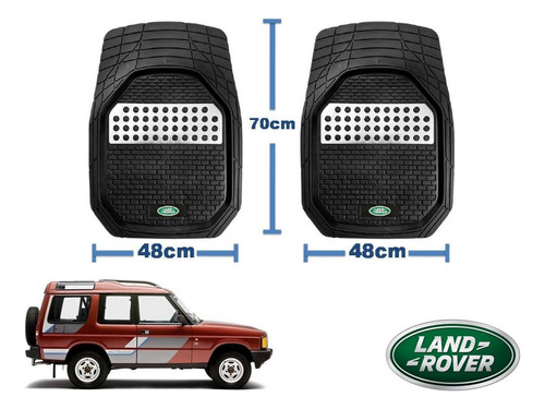 Tapetes Logo Land Rover + Cubre Volante Discovery 92 A 98 Foto 4