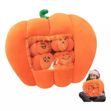 Regalo Calabaza Rellena Esponjosa 4 Almohadas De Comida