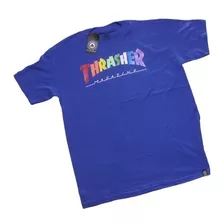 Playera Thrasher - Rainbow Mag Logo / Tipo Original