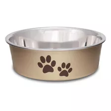 Hermoso Recipiente Metalico Loving Pets, S, Champan