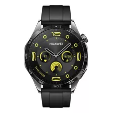 Smartwatch, Huawei, Watch Gt4 46mm,design Geométrico,preto Cor Da Pulseira Preto