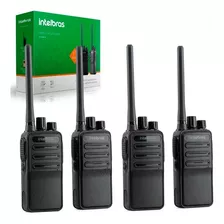 Kit 4x Rádio Comunicador Rc 3002 G2 Até 20km Intelbras