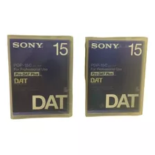 2 Pzs - Sony Dat Cassets De Audio Digital Modelo Pdp-15c