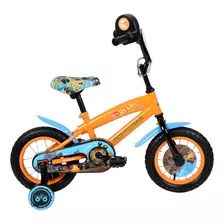 Bicicleta Hotwheels 12 Naranjo