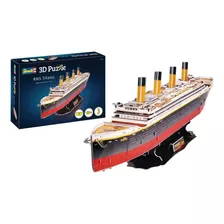 Quebra Cabeça 3d Puzzle Rms Titanic 80cm Revell 113 Peças