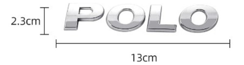 Emblema Cofre Cajuela Logo Para Volkswagen Polo Foto 3