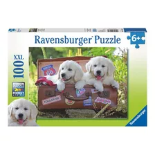 Puzzle Xxl Cachorritos Viajeros 100 Piezas Ravensburger