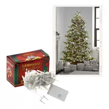 Pisca Pisca Led Luzes De Natal 100 Leds 8 Funções 10m 110v