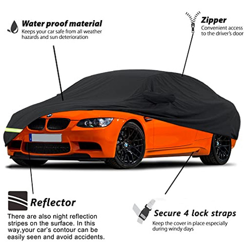 Cubierta De Coche Impermeable Yixin Para Bmw M3 320i 328i Foto 2