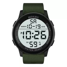 Led Wr Deportivo Militar Analógico Digital Para Hombre De Lu