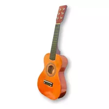 Mini Violão Infantil Brinquedo Acustico Corda De Aço Palheta