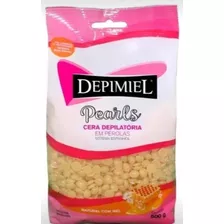 Cera Depilatória Depimiel Natural Com Mel Em Pérolas 500g