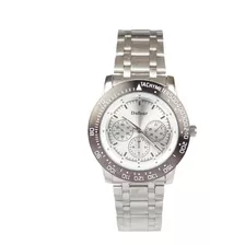 Reloj Hombre Malla Y Caja Metal Elegante/sport D1017