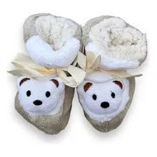 Pantufa Infantil Botinha Bebê Inverno Super Quente