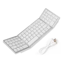 Mini Teclado Portátil Plegable Delgado Inalámbrico Bt