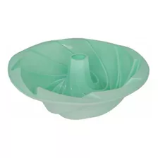 Molde Flanera De Silicona Espiral Flan Pan Budín 24 X 10 Cm