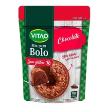 Mix Para Bolo Sem Glúten Sabor Chocolate 300g - Vitao