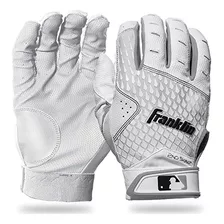 Guantes De Bateo Franklin Sports 2nd-skinz Blancos Para Jóve