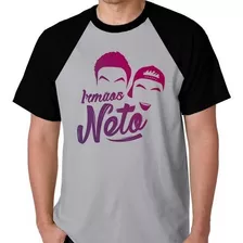 Camiseta Raglan Camisa Blusa Felipe Lucas Irmãos Neto Unisse