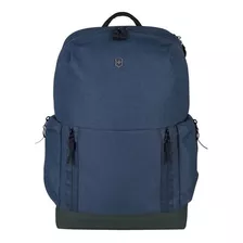 Mochila Victorinox De Lujo Para Laptop Azul 602143 Color Azul Acero Diseño De La Tela Rayada