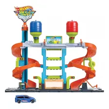 Lava Rápido Mega Tower Pista Hot Wheels City Color Shifters