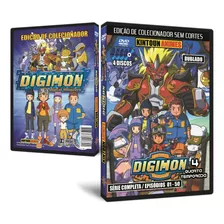 Digimon 4ª Temporada Completa E Dublada Em Dvd