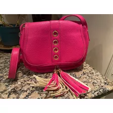 Cartera Bandolera Ecocuero | Complot | Pink Correa Regulable