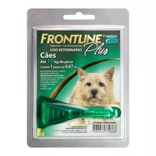 Pipeta Antiparasitário Para Pulga Merial Frontline Plus Para Cão De 2kg A 10kg