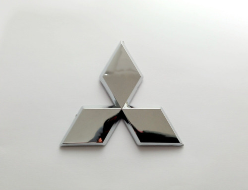 Emblema Mitsubishi Logo Insignia 9cm Ancho Base Logotipo Foto 4