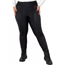 Calça Montaria Plus Size Forrada Térmica Cós Largo Envio 24h